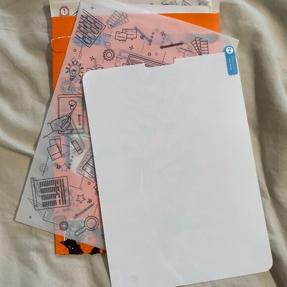 KCT [2 PACK] Paper Screen Protector Compatible with iPad Pro 11" & iPad Air 5,4 - Picture 3 of 4